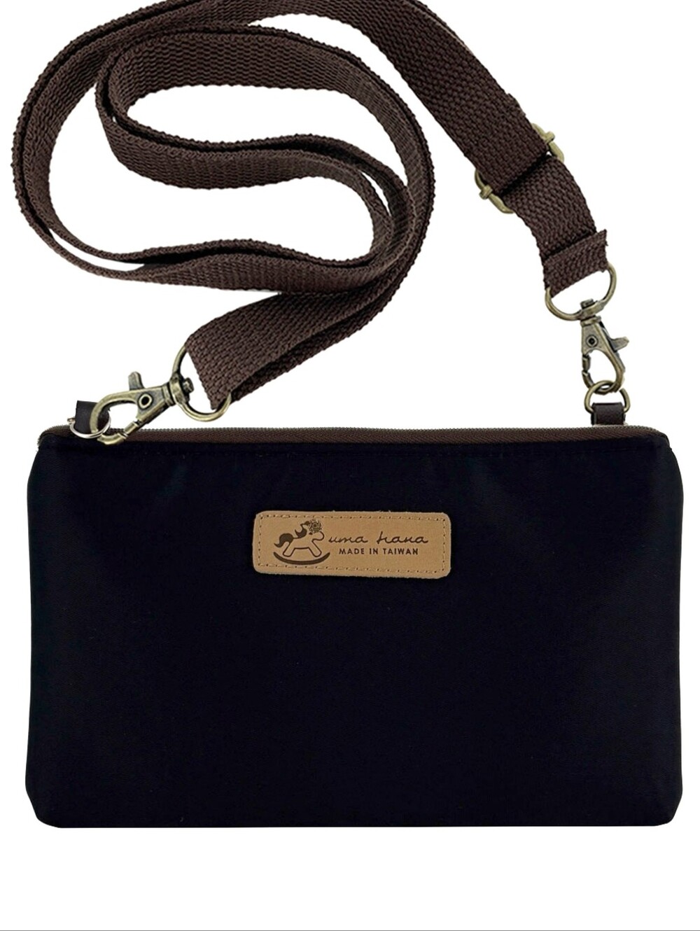 Waterproof Black Crossbody Shoulder Phone Purse